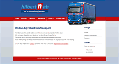 Desktop Screenshot of hilbertnab.com