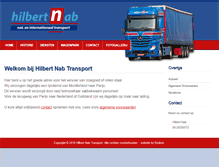 Tablet Screenshot of hilbertnab.com
